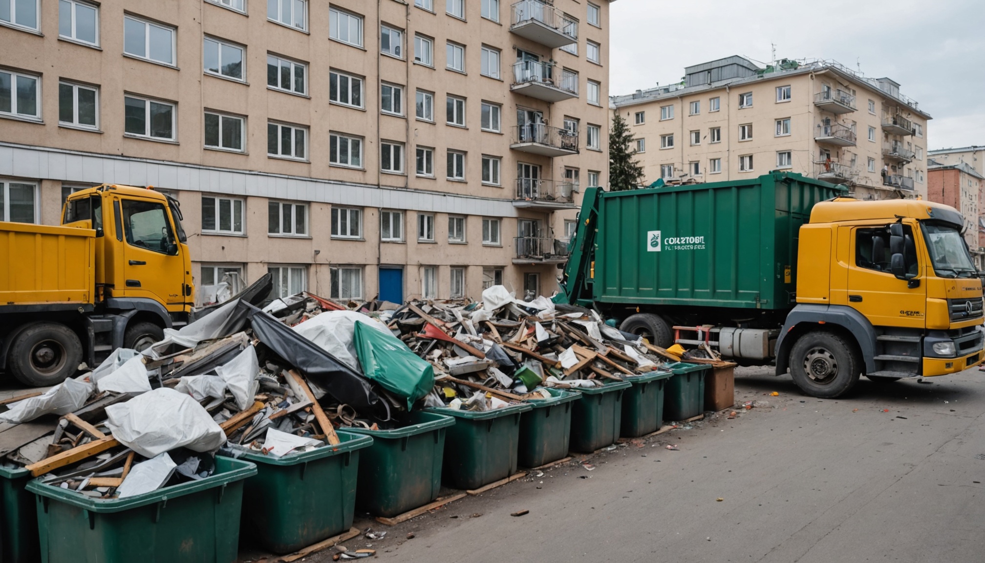 Как организовать вывоз мусора в Химках: виды отходов, сроки и способы заказа